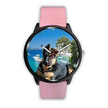 Load image into Gallery viewer, Cute German Shepherd Puppy Print Wrist Watch- Free Shipping