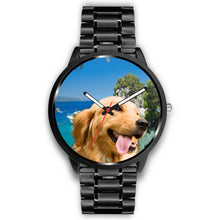 Load image into Gallery viewer, Cute Golden Retriever Print Wrist Watch- Free Shipping