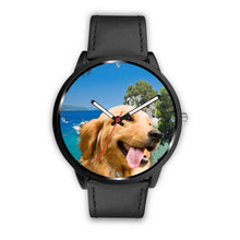 Load image into Gallery viewer, Cute Golden Retriever Print Wrist Watch- Free Shipping