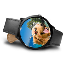 Load image into Gallery viewer, Cute Golden Retriever Print Wrist Watch- Free Shipping