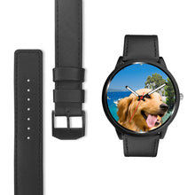 Load image into Gallery viewer, Cute Golden Retriever Print Wrist Watch- Free Shipping
