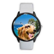 Load image into Gallery viewer, Cute Golden Retriever Print Wrist Watch- Free Shipping