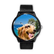 Load image into Gallery viewer, Cute Golden Retriever Print Wrist Watch- Free Shipping