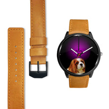 Load image into Gallery viewer, Cute Cavalier King Charles Spaniel Print Wrist Watch-Free Shipping