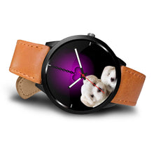 Load image into Gallery viewer, Cute Maltese Dog Print Wrist Watch-Free Shipping