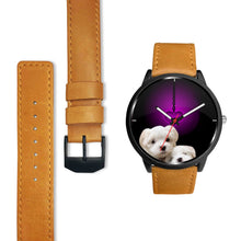 Load image into Gallery viewer, Cute Maltese Dog Print Wrist Watch-Free Shipping