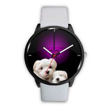 Load image into Gallery viewer, Cute Maltese Dog Print Wrist Watch-Free Shipping
