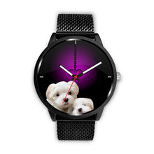 Load image into Gallery viewer, Cute Maltese Dog Print Wrist Watch-Free Shipping