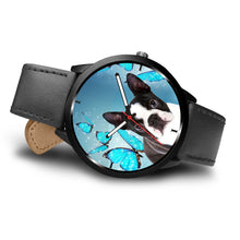 Load image into Gallery viewer, Boston Terrier Print Wrist Watch- Free Shipping