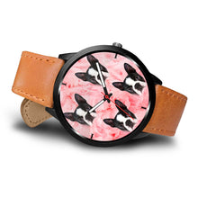 Load image into Gallery viewer, Cute Boston Terrier Dog Print Wrist Watch- Free Shipping