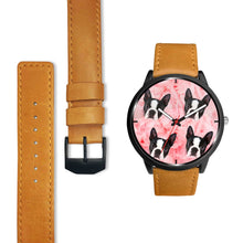 Load image into Gallery viewer, Cute Boston Terrier Dog Print Wrist Watch- Free Shipping