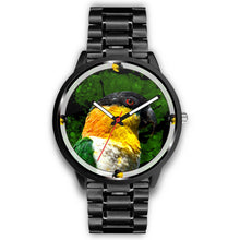 Load image into Gallery viewer, Caique Parrot Art Print Wrist watch - Free Shipping