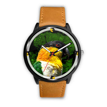 Load image into Gallery viewer, Caique Parrot Art Print Wrist watch - Free Shipping
