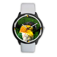 Load image into Gallery viewer, Caique Parrot Art Print Wrist watch - Free Shipping