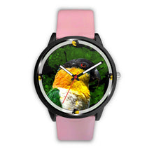 Load image into Gallery viewer, Caique Parrot Art Print Wrist watch - Free Shipping
