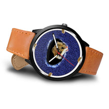 Load image into Gallery viewer, Chinese Hamster On Denim Print Wrist watch - Free Shipping
