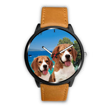 Load image into Gallery viewer, Cute Beagle Dog Print Wrist Watch- Free Shipping