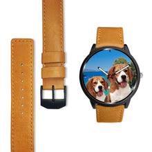 Load image into Gallery viewer, Cute Beagle Dog Print Wrist Watch- Free Shipping