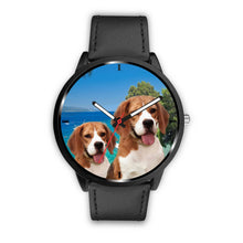 Load image into Gallery viewer, Cute Beagle Dog Print Wrist Watch- Free Shipping