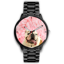 Load image into Gallery viewer, Bulldog Dog Print Wrist Watch- Free Shipping