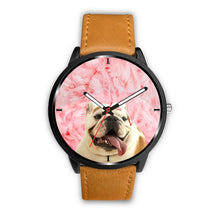 Load image into Gallery viewer, Bulldog Dog Print Wrist Watch- Free Shipping