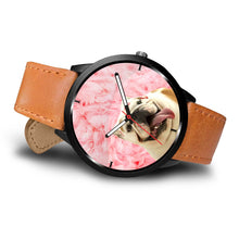 Load image into Gallery viewer, Bulldog Dog Print Wrist Watch- Free Shipping
