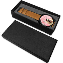 Load image into Gallery viewer, Bulldog Dog Print Wrist Watch- Free Shipping