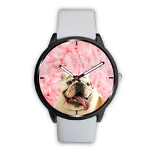 Load image into Gallery viewer, Bulldog Dog Print Wrist Watch- Free Shipping