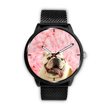Load image into Gallery viewer, Bulldog Dog Print Wrist Watch- Free Shipping
