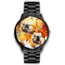 Load image into Gallery viewer, Cute Bulldog Dog Print Wrist Watch- Free Shipping
