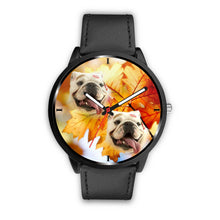 Load image into Gallery viewer, Cute Bulldog Dog Print Wrist Watch- Free Shipping