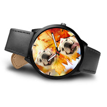Load image into Gallery viewer, Cute Bulldog Dog Print Wrist Watch- Free Shipping