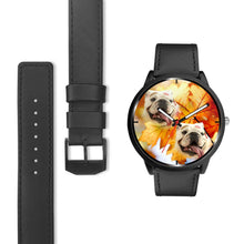 Load image into Gallery viewer, Cute Bulldog Dog Print Wrist Watch- Free Shipping