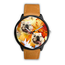 Load image into Gallery viewer, Cute Bulldog Dog Print Wrist Watch- Free Shipping
