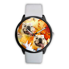 Load image into Gallery viewer, Cute Bulldog Dog Print Wrist Watch- Free Shipping