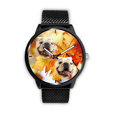 Load image into Gallery viewer, Cute Bulldog Dog Print Wrist Watch- Free Shipping