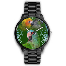Load image into Gallery viewer, Conure Parrot Print Wrist Watch-Free Shipping