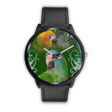 Load image into Gallery viewer, Conure Parrot Print Wrist Watch-Free Shipping