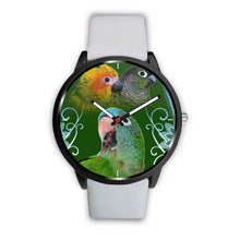 Load image into Gallery viewer, Conure Parrot Print Wrist Watch-Free Shipping