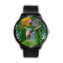 Load image into Gallery viewer, Conure Parrot Print Wrist Watch-Free Shipping