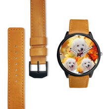 Load image into Gallery viewer, Cute Poodle Dog Print Wrist Watch- Free Shipping