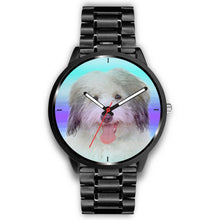 Load image into Gallery viewer, Coton de Tulear Dog Print Wrist Watch-Free Shipping