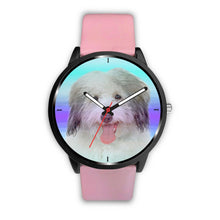 Load image into Gallery viewer, Coton de Tulear Dog Print Wrist Watch-Free Shipping