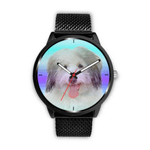 Load image into Gallery viewer, Coton de Tulear Dog Print Wrist Watch-Free Shipping