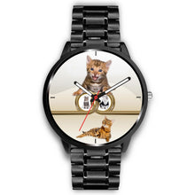Load image into Gallery viewer, Cute Bengal cat Print Wrist Watch-Free Shipping