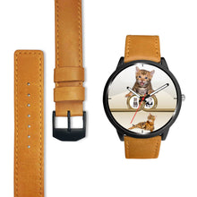 Load image into Gallery viewer, Cute Bengal cat Print Wrist Watch-Free Shipping