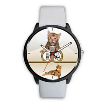 Load image into Gallery viewer, Cute Bengal cat Print Wrist Watch-Free Shipping