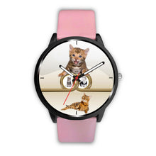 Load image into Gallery viewer, Cute Bengal cat Print Wrist Watch-Free Shipping