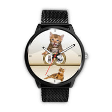 Load image into Gallery viewer, Cute Bengal cat Print Wrist Watch-Free Shipping