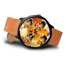 Load image into Gallery viewer, Cute Boxer Dog Print Wrist Watch- Free Shipping